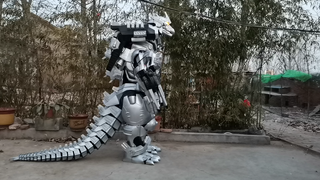 【Godzilla】เครื่องสัตว์ประหลาดรูปถ่ายพิเศษที่สวมใส่ได้เอง Godzilla Three-Type Machine Dragon cos