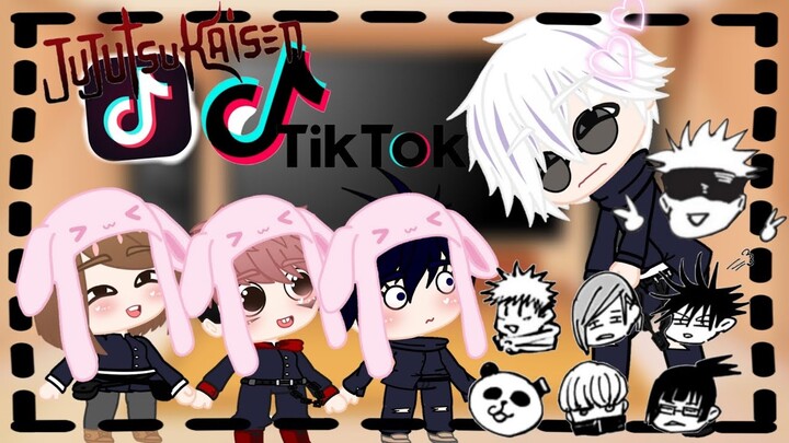 Jujutsu kaisen reacts to their tiktoks||(1/?)||Weeb bobas._.