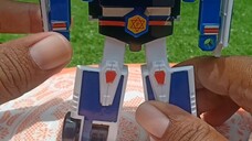 Robot xe cảnh sát #vintage guard star fighbird