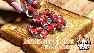 🍞 ASMR MENGOLESKAN SELAI ROTI LEZAT 🎙️