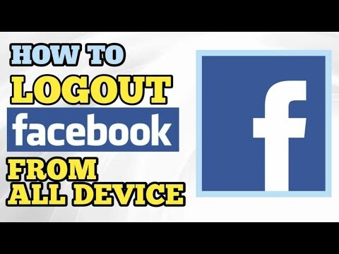 HOW TO LOGOUT FACEBOOK ON ALL DEVICE / PAANO MAG LOGOUT SA FACEBOOK SA LAHAT NG DEVICE