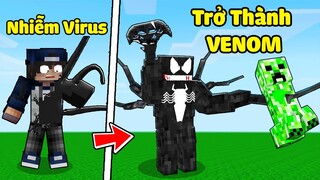 bqThanh Bị Nhiễm Virus Ngoài Hành Tinh Rồi Trở Thành VENOM Trong Minecraft