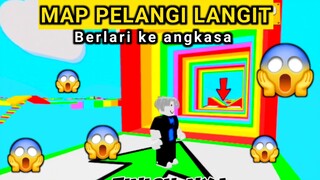 KEREEENN !! MENAIKI PELANGI DI ANGKASA