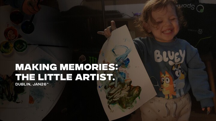 The Little Artist - Making Memories