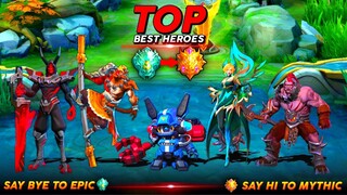 TOP BEST HEROES FOR SOLO RANKING IN SEASON 21 | MOBILE LEGENDS