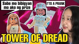 RACING A FAN IN TOWER OF DREAD AND GET THE PRIZES *PRANKING WITH A FAN*