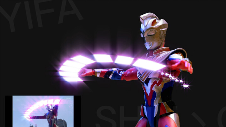 [Animasi Ultraman Stop Motion] Tes Efek Khusus Zeta Gamma Masa Depan~