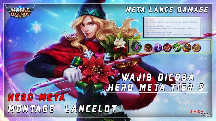 Update Lancelot Damage , Meta Sekarang , Lance Tank Ga Dipake Lagi Bro