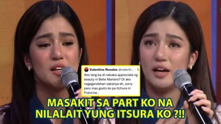 BELLE MARIANO HINDI NAPIGILAN UMIYAK SA PANGLALAIT SA KANYA NI VALENTINE ROSALES AT IBA PANG BASHERS