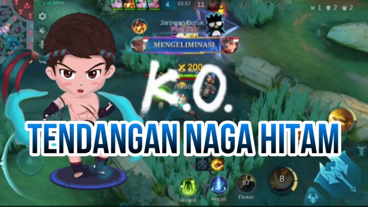 TENDANGAN NAGA HITAM
