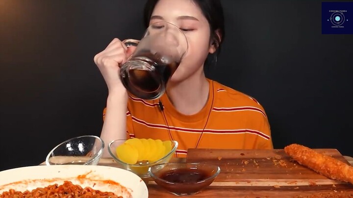 cô gái ăn uống 264 #cookingpanda