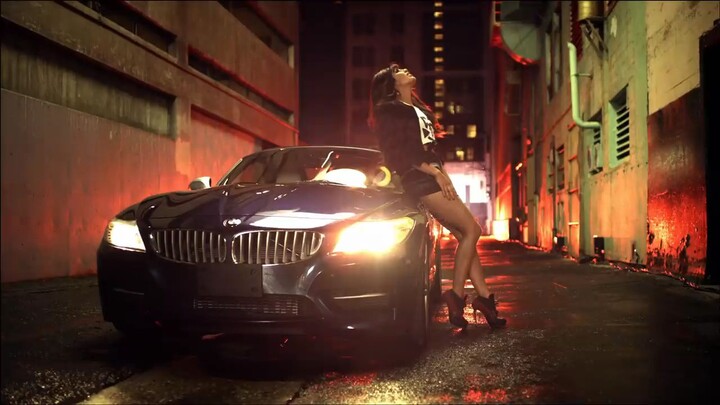 in the city