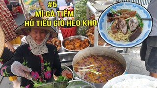 #5 (Thứ 3): Giá rẻ bất ngờ tô mì gà tiềm, hủ tiếu giò heo kho (Chị Má Nuôi 7 Ngày 7 Món)