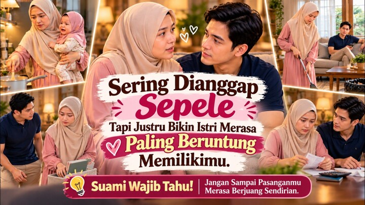 Sering Dianggap Sepele, Tapi Justru Bikin Istri Merasa Paling Beruntung Memilikimu