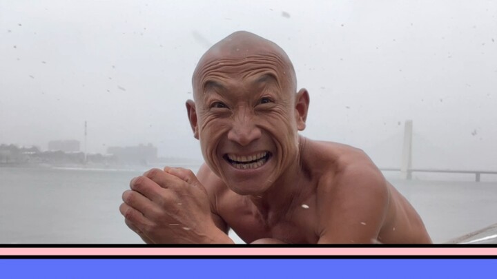 Long live the optimistic and striving youth! Cold water baths for fitness can be dangerous, so don't