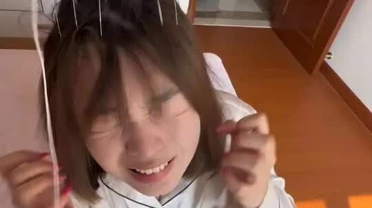 You can tell she really likes it.