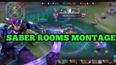 SABER ROOMS MONTAGE 😅