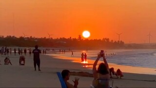Sexta com por do sol sensacional em Flecheiras! Trairi - Ceará  - Brasil