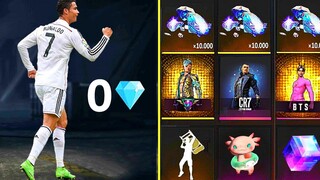 CR7 LUCK 😱 0💎 ฟรี CHRONO BOXES 🎁📦 รางวัลที่น่าอัศจรรย์ 🔥 FREE FIRE