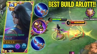 TUTORIAL ARLOTT! TIPS LANING LAWAN JOY | BEST BUILD & CARA ROTASI ARLOTT! | TOP GLOBAL ARLOTT -MLBB