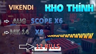 PUBG MOBILE • Cướp Hang Thính VIKENDI - Sấy AUG X6