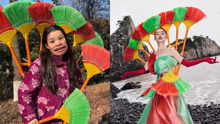 Nghe nói các bạn muốn xem tôi mặc chổi làm thiên thần Victoria’s Secret?!