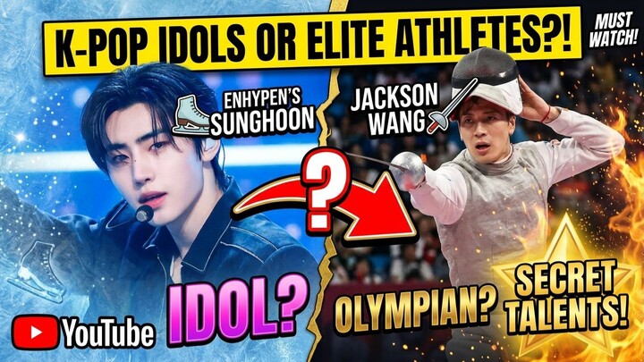 K-Pop Idols Who Almost Went to the OLYMPICS?! 🏅