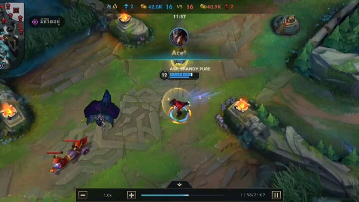 TF PENTAKILL!!  #RankDiamind #LoLwr