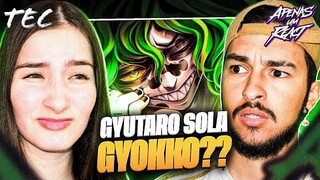 Apenas um react | Gyutaro - Lua Superior 6 | Tec  (Demon Slayer) #231
