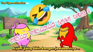 Tebakan Lucu Desi Tigan bikin iron man meledak | The Tigan Animation