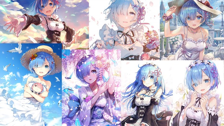 [Rem] 80 painters, 80 types of Rem (part 1) The collision of different styles of different painters 