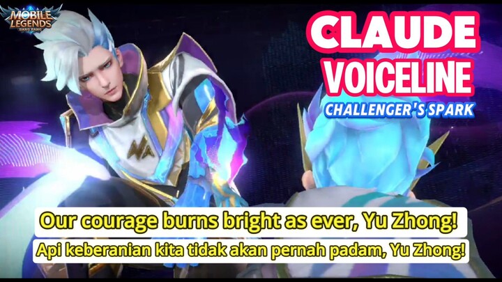 Claude Challenger's Spark Voiceline Mobile legends M6