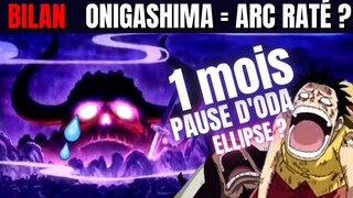 MES PROBLÈMES AVEC ONIGASHIMA... KAIDO DÉCEVANT? PAUSE D'ODA! UNE ELLIPSE? SAGA FINALE - ONE PIECE