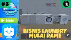 MESIN CUCI UDAH BANYAK TAPI BELUM PUNYA KARYAWAN 😭 - Laundry Store Simulator (Part 3)