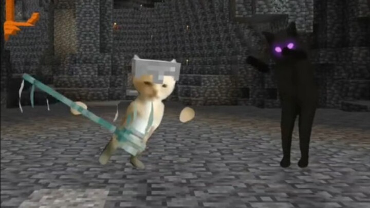 Minecraft: Cũng luyện được kỹ năng tiếp nước rồi!