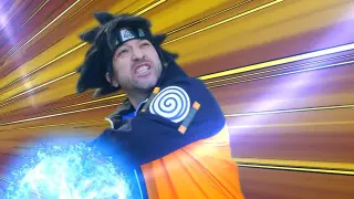 Goku X Naruto attempt fusion dance anime recap