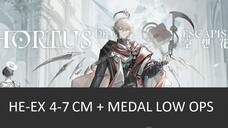 ⟁明日方舟/アークナイツ/Arknight⟁ -░HE-EX 4-7 CM + MEDAL ░ - Strategy Gameplay 2 Core 6*