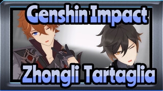 [Genshin Impact/MMD] Zhongli&Tartaglia| Chocolate♡Cream