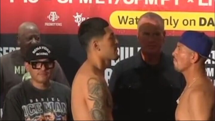 Pesaje de PBC: Isaac "Pitbull" Cruz vs Nestor Bravo