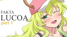 FAKTA LUCOA part 1 | #shorts #animeshorts #kobayashisanchinomaiddragon #tohru #kobayashidragonmaid