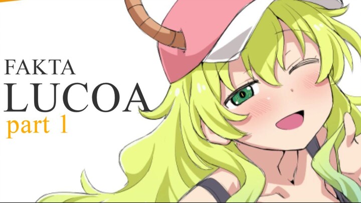FAKTA LUCOA part 1 | #shorts #animeshorts #kobayashisanchinomaiddragon #tohru #kobayashidragonmaid