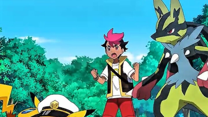 Pokémon Horizon 90: Kekuatan Roy meningkat drastis setelah satu tahun pelatihan, Shiny Lucario sanga