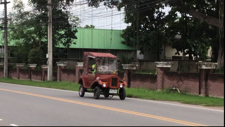 small handmade car