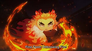 Demon Slayer: Flame Pillar vs. Akaza Battle Recreated Using Blender!