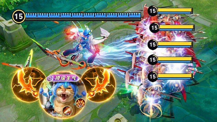 What happens when Chiyou takes on five Meng Tians? A 1v25 fair‑play competitive game!