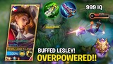 BUFFED LESLEY IS OVERPOWERED!! One Shot One Kill - MLBB