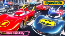 Hero Cars City (Episode 09) The Power Cars Team