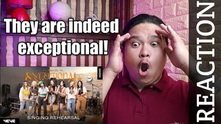 4EVE - ข้อยกเว้น (EXCEPTIONAL) | SINGING REHEARSAL REACTION || Jethology