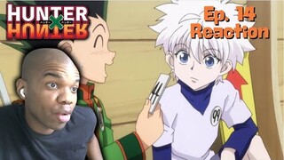 GON VS HISOKA???? ZEEVIL ISLAND FINNA BE CRAZYYYYY!!!!! | Hunter x Hunter Episode 14 Reaction