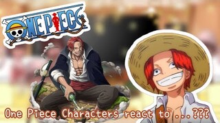 one piece characters react to?? {رده فعل شخصيات ون بيس} ~قاشا~كلوب~ 1/1